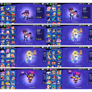 97/99 BRAWLERS🪖 | THROPHIES 68939🏆 | 73 MAX - 53 HYPERCHARGED | 339 SKIN (95-107-116-6-7-8) | 23 PRESTIGE | 19 MAX WS - Image 5