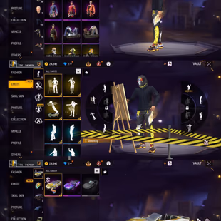 iOS/Android- Global - Level 53 - Rank Gold - Set 35 - Emote 18 - Weapon 129 - Artifact 2 - Mythic 19 - Epic 43 - Code121 - Image 1