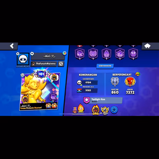  🔥World Biggest Account | Rare 103K trophies | 🔥 100 Brawler Maxed | 98 Hypercharged | 583 Skins | Everything Rare | - Image 1