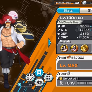 [4130][IOS+ANDROID] 16 EX META - 71 HB - Light Luffy + Kizaru + Kuzan + Shanks + Yamato + Kaido + Lucci + Roger + Sabo  - Image 7