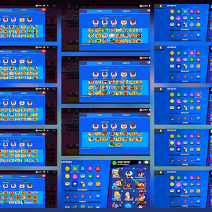 41x PRESTIGE & 46 TITLE | Trophy 66.7K | 66x Max Brawler [62x Hypercharge] 360x OG Skins | Account C-2021 | Instant - Image 4