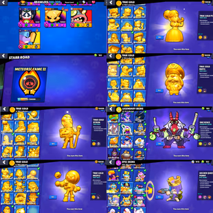 99k TROPHIES 🌟 SUPER LUXURY 🌟 100 MAX POWER BRAWLER | 100 BRAWLER UNLOCK | 98 HYPERCHARGE | 518 SKIN | INSTANT DELIVER - Image 6