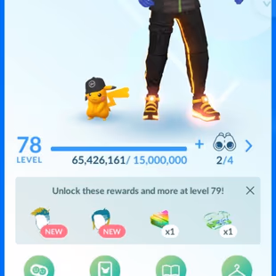 🎯LEVEL 78 | APEX HO-OH  APEX LUGIA 👹| 2600 SHINY 400 LEGENDARY | MASTER BALL x2 |GALAR BIRDS | RARE BACKGROUND - Image 2