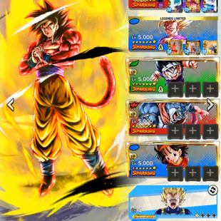 Nice acc-Top World Rank 559-Lvl264+ 583m Power+UL ss4 Goku 10S+43 LF+ Zenkais 22+ Godly Equip (D116) - Image 6