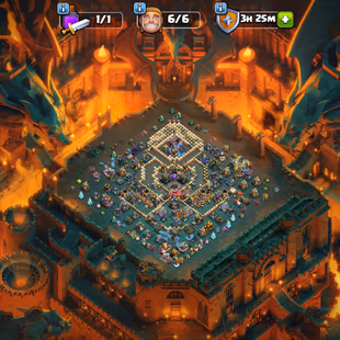 🔥TH18 CLOSE MAX🔥3400-GEMS!HEROES 92-100-70-75-50!! NC-YES LEGENDARY SCENERY!! DRAGON STATUS! LEGENDARY SCENERY!FA/MAX - Image 3