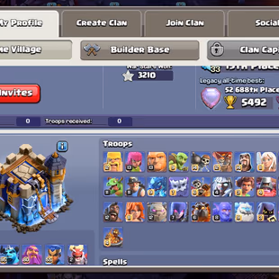 TH18 NEAR MAX 🌟 RARE COSMIC SET 🌟 LEVEL 252 | 13 EPIC EQUIPMENTS UNLOCKED | RENAME AVAILABLE | 29 SKINS | INSTANT  - Image 4