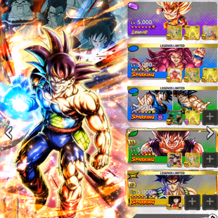 INSTANT GLOBAL [CNLT819]LR SS3 Goku (Mini) 14s + LR Bardock 12s + LF Goku&Bardock 10s + 13 LF - Image 1