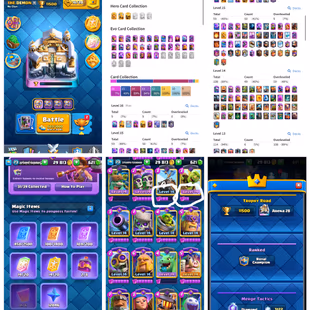 KT 15 (LVL.73)✅EVO-31 || 3x Hero || 09 CARDS LVL.16 || 62 ELITE CARDS & 49 CARDS LVL.14 || EMOTES-177 || 19x SKINS || UL - Image 2