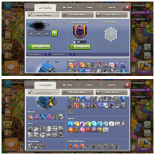 418 |Th12 Full Max | Nothing Left | Loaded Magic iteams | Everything Max | 900 Cwl Medals | Best Equipments | Full Acess - Image 3