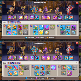 [5366 WAR STAR] HIGH XP 282 | TH18 MAX | 674 GLOBAL RANK | MAX 10 EPIC | 5 HERO MAX | DRAGON DUKE LVL 17 | WAR ARENA - Image 5