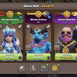 ||Xp192 Th 17 account|| 16max defense|| Good heros with 9Epic equipment|| Name change available|| 6th builder unlock|| - Image 7