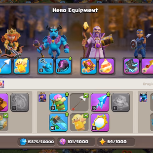 TH18 NEAR TO MAX || HIGH DEFENCE || HIGH HEROS || HIGH WALLS || DECENT ACCOUNT || GOOD EQUIPMENT | RENAME FREE | INSTANT - Image 5