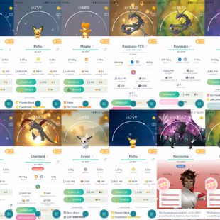 [G299] LEVEL 70 PVP ACCOUNT I SHINY SPECIAL BACKGROUND LUGIA DILAGA KYUREM NECROZMA ZAMAZENTA ETC I 40 SL I 5x 100IV LEG - Image 3