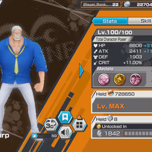 BR647-Android-4 Ex(Garp Max+Kuzan Max+Roger Max+Lucci)+676 Diamond+Good Medal+Support 143+Oden v2 Max+Jabra Max+Young R - Image 7