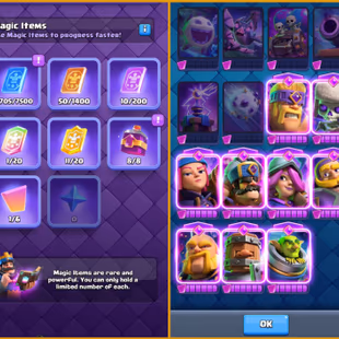 ⭐BEST VALUE⭐10K Trophies XP-64 | 112 Max And 21 Elites | 3.8 Mil Gold | 7119 Gems | 34 Tower Skins | 154 Emotes | 9 Evos - Image 6