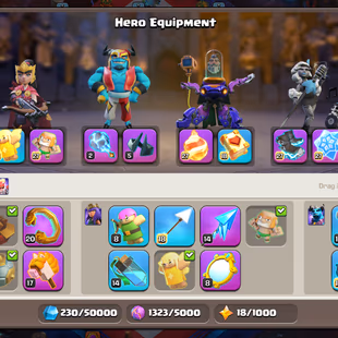 B.GARD MAX | TH18 CLOSE MAX | SB-MAX!AF-MAX!FB-MAX!EBMAX!RS-MAX!FF-MAX | HERO-100-100-75-80-55 | 221-XP | CLASHAMANIA  - Image 6