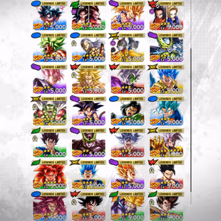 D871-IOS+Android-5 UL(SS Goku+Frieza)+567 Millions Power+44 Legends+Good Equipment+Team Frieza+Daima+Android+Goku Saga - Image 3