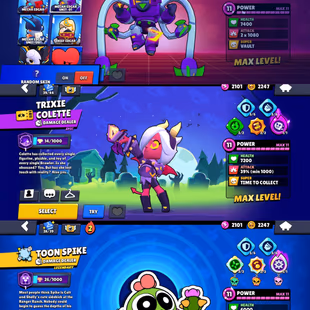 💯 104.200 TROPHY 🏆 | 100 BRAWLERS | 98 MAXED BRAWLERS | 481 SKINS | XP 171 | FULL MAIL ACCESS - Image 4