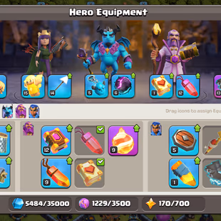 TH13 FULL MAX || FULL MAX BUILDER BASE || GEMS 615 || CHECK IMAGES || OP ACCOUNT || INSTANT DELIVERY  - Image 6