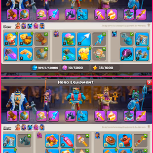 🔥[AT]🔥 Th17 LITERALLY MAX ACCOUNT || HIGH HERO(96-97-71-72-50) || MAX TYPE PROFILE || MAX TYPE DEFENCE || INSTANT DLVR - Image 4