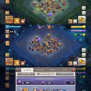 🔥TH-18 NEAR MAX🔥XP-225! ALL MAX WALLS! GG[23L] SB[23L] FB[23L] RS[26L]! HEROES:-100-105-67-77-55-7! NICE PET!BEST DEAL - Image 6