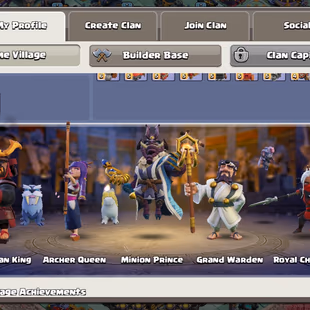 TH18 SUPER RARE 🌟 ALL 35/35 EQUIPMENTS MAX 🌟 RAREST LEAGUE SET || 48 SKINS || VERY CLOSE TO MAX || BUILDER BASE MAX  - Image 7