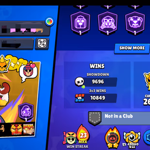 RARE-METEORIC II | 90K TROPHY-470X SKINS | 99/99 BRAWLER | ALL MAX | 90X HYPER | 962X PIN | 530X ICON |R-101!S-121!E-196 - Image 4