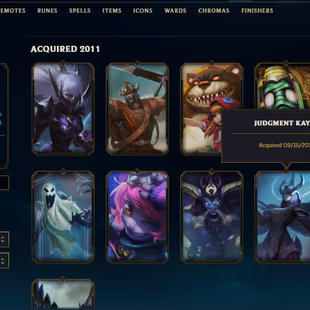 SEVER [ EUW ] - 385 LVL  - GOLD I (P) DIAMOIND MMR - 276 SKINS - FULL CHAMP [247700 BE - 442 RP ] - FULL ACCESS  - Image 1