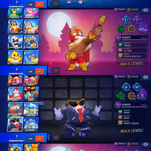 Rare Pins | Challenger Colt | Red Blue King Frank | Star Shelly | All Max Brawlers | 86 Hypercharge | Instant Delivery - Image 5