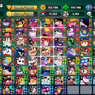 🌟ORCHI EDGAR🌟315 SKINS | 73.800 TROPHY | 99 BRAWLERS | 56 HYPERCHARGED | 59 MAXED BRAWLERS | 20 BUFFIES - Image 3