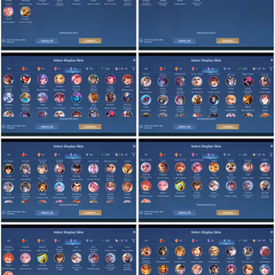 [IOS/ANDROID] CEL LVL 107 | 132 HEROES | 429 SKINS | EXALTED 2 | ANIME SKINS | LUNOX LEGEND - SASUKE - ITACHI - MEGUMI  - Image 4