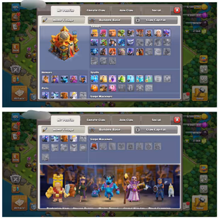 TH16 RUSH ID / 7 EPIC EQUIPMENT / XP-105 / HERO 23-22-1-6-4 / 500 GEMS NAME CHANGE / 358 CWL MEDALS /   - Image 3