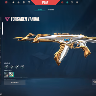 EU | 47 Skins + 3 Knives | Genesis Arc / Artisan Foil & Velocity Karambit | Forsaken Vandal | 1775 VP Spent - Image 5