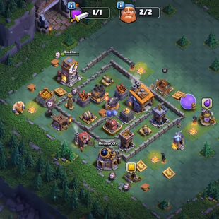 27 Dollars Only | TH13  Max | Level 154 | BK 75 | AQ 75 | GW 50 | RC 25 | MP 50 | Gems 1397 | INSTANT DELIVERY - Image 4