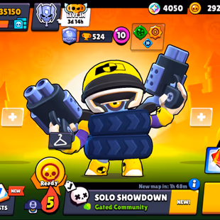 176 SKINS | 35.200 TROPHIES | 85 BRAWLERS | 10 HYPERCHARGE | 14 MAX | 10 PRESTIGE | 12 BUFFIES - Image 2