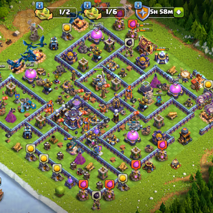 ❗[ HEROS MAX - TH-15 ]❗WALLS MAX || FB-EB-RS [23] | MT [20] | HEROS: 90-90-67-65-40 || LOW DEFENCES  - Image 1