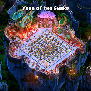 🌟RARE DOUBLE LEGENDARY SCENERY 🌟 TH 18 FULL MAX DEFENCE | SNAKE SCENERY | DRAGON SCENERY | ALL EPIC VERY HIGH LVL - Image 8