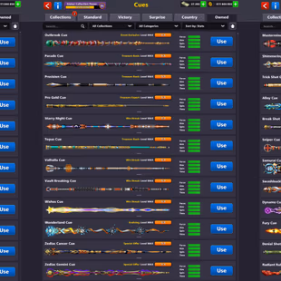 86 CCP GOLDEN UNIQUE ACCOUNT | VIP Black Diamond | 24 Cues MAX | 31K Pool Cash | 400M Coins | Level 143 | Alert Status - Image 4