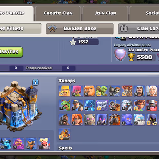 Th18 Almost Max | Hero-100-105-75-50 | Equipment-10-Epic Almost Max | XP-234 | NC-Yes | BEST-DEAL   - Image 3