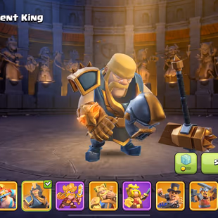 🔥TOWNHALL 18 💎240 XP || 105-105-95-80-55-4 HEROES - 27 SKINS - HIGH EQUIPMENT - JUSTICE SCENERY- BH 10 MAX - CHEAP - Image 7