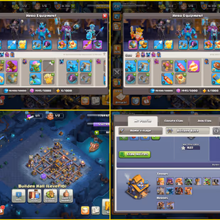 🎯TH18 ACCOUNT - 25 EQUIPMENTS LOADED - 14 SKINS 💎- HIGH HERO - OLD OBSTACLES - 812 GEMS - INSTANT DELIVERY - Image 5