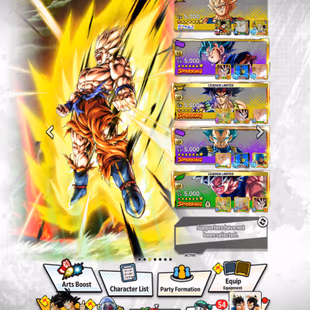 D837-IOS+Android-2 UL(SS Goku Red Star+Majin Vegeta Red Star)+19 Legends Limited+Good Equipment+Bardock Zenkai+God Goku - Image 3