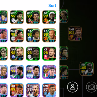 3277+ Team I Samuel Eto 106 I Rummenggie 105 I Messi 108 I Bale 107 I Platini 105 I Kaka 105 I Bellingham 107 I Cruyff 1 - Image 3