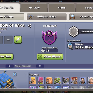 ||XP-92 Th12 account|| Wall& Heros max|| 6 epic equipment available|| Name change 500 gems available||  - Image 3