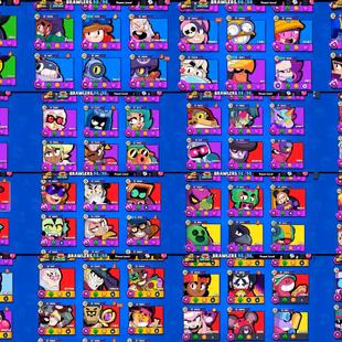 Brawl Stars prestige account 97k trophies maxed P11 with hypercharges - Image 4