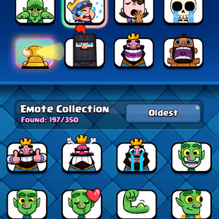 KT16 LVL 83 | ALL 39 EVO |45 MAX CARD | ALL LVL 15 CARD| 199 EMOTE| 12000 TROPHIES - Image 7