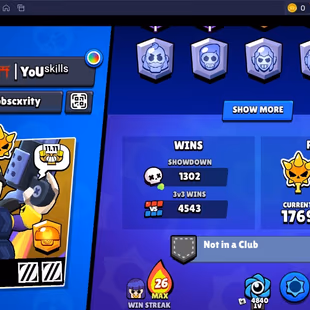 103 SKINS | 31.700 TROPHIES | 81 BRAWLERS | 9 HYPERCHARGE | 14 MAX | 2 PRESTIGE | 6 BUFFIES - Image 6