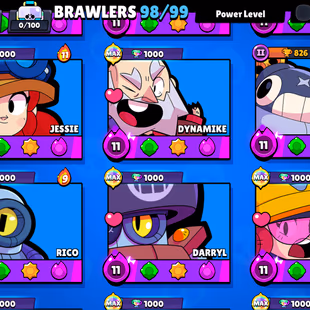 Can Change iD | 🌟60K Trophies🌟 | 98Heroes | 45Maxed | 54Haypercharge | 290Skins | The More... - Image 6