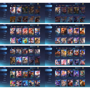 MOONTON | LV 84 | WR 55🔥 | SAKURA KALEA - SANRIO FLORYN⛄ - COVENANT LESLEY - SL FREDRIN | HERO 94 | SKIN 179 | BP 12K - Image 5