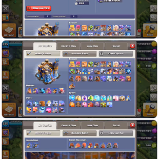 R626-||🔥TH18- 3 HEROS MAX🔥|| DEFENSE AND TROOPS FULL MAX || 13X EPIC EQUIPMENT CLOSE MAX LEVEL || 18 LEVEL WALLS || - Image 3